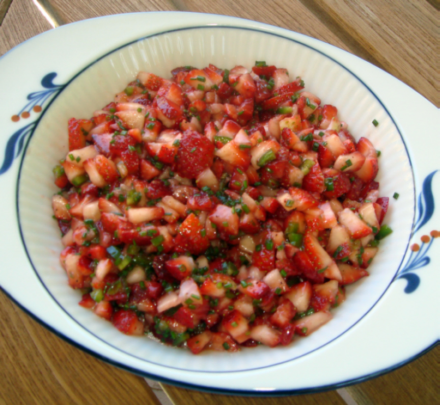 Strawberry Salsa Resepi Masakan Terbaik