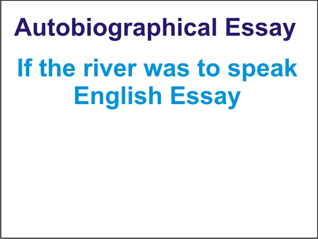 keep rivers clean essay