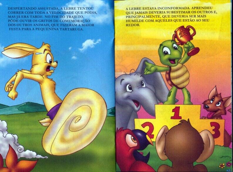 Literatura Infantil A lebre e a Tartaruga Literatura Infantil A lebre e a Tartaruga