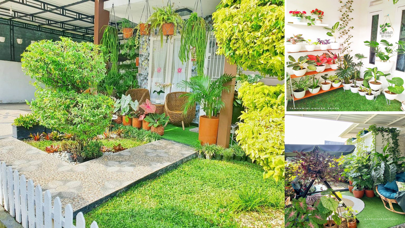 6 Desain Taman Minimalis dan Asri Cocok Untuk Rumah Mungil