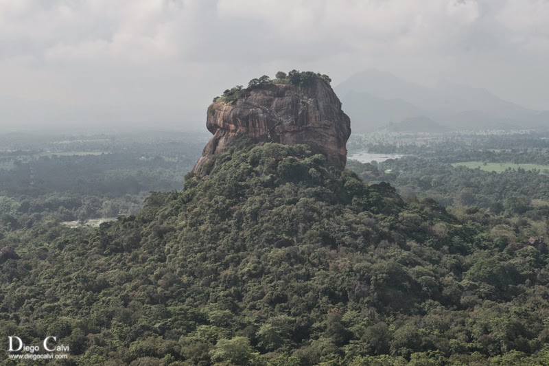 Sri Lanka, la lagrima de la India - Vuelta al Mundo - Blogs de Sri Lanka - Sigiriya vista desde el Pidurangala Rock Temple (1)