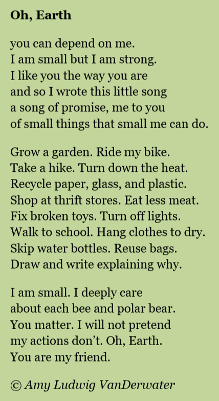 The Poem Farm: A Poem for Earth & a Peek