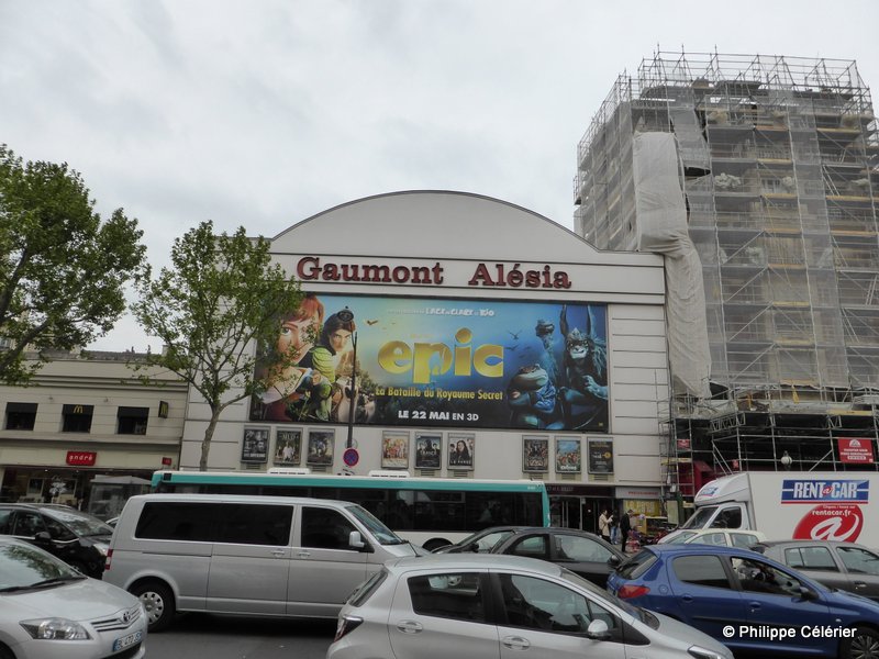 Gaumont Alésia Avenue Du Général Leclerc Paris Ciné-Façades: Gaumont-Alésia (Paris 14ème)