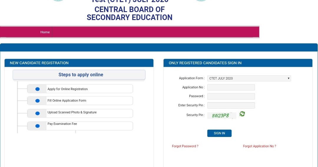 CBSE Begins Form Correction Process For July 2020 CTET KSGE