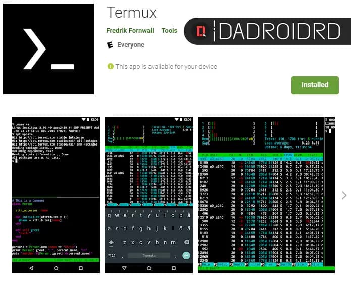 Cara Menjalankan Cmd Terminal Di Smartphone Android Dadroidrd