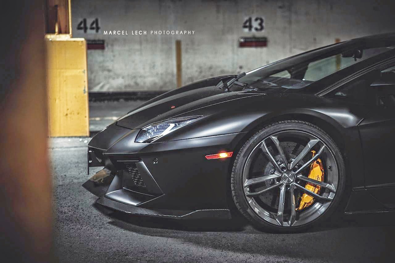 Lamborghini lp700 Aventador Black Matte