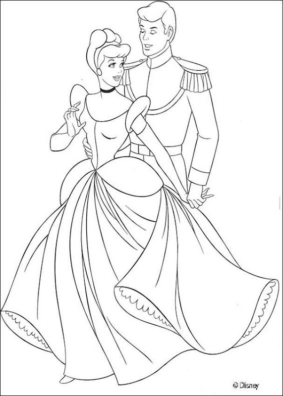 dancing princess coloring pages - photo #19
