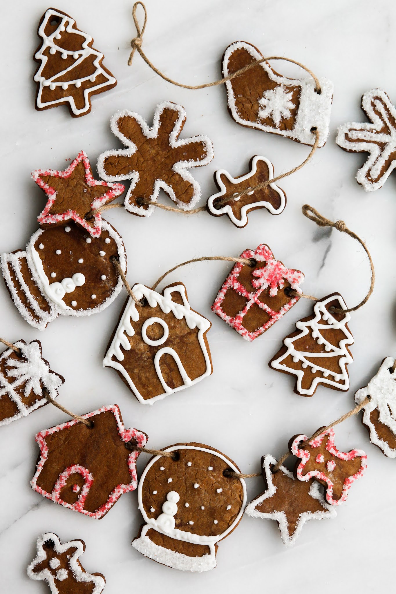 Gingerbread Cookie Garland Constellation Inspiration