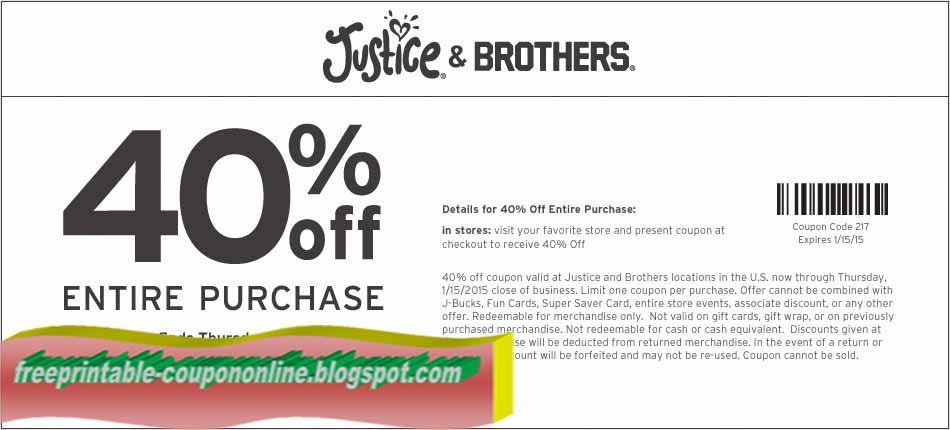 Printable Coupons 2018 Justice For Girls Coupons Printable Coupons 2018 Justice For Girls Coupons