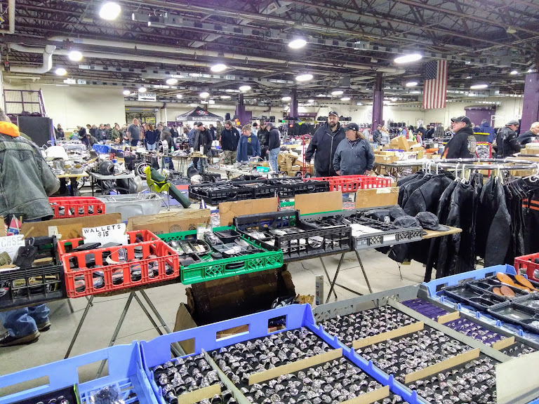 Ghost Riders Leather Newsletter Pictorial Recap Of Harrisburg Swap Meet