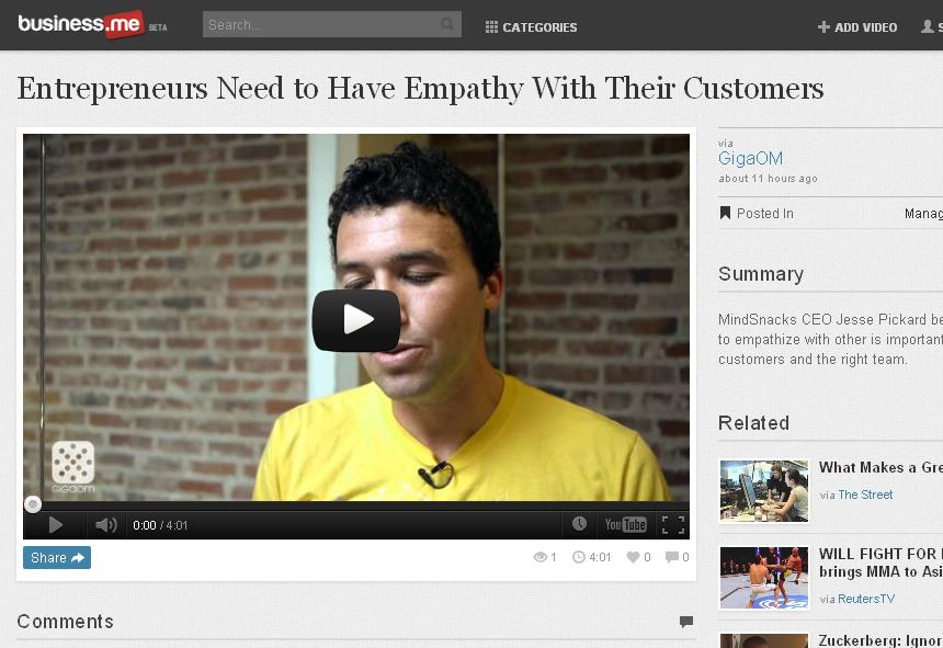 MentaActiva Business.me Portal de vídeos sólo de negocios!