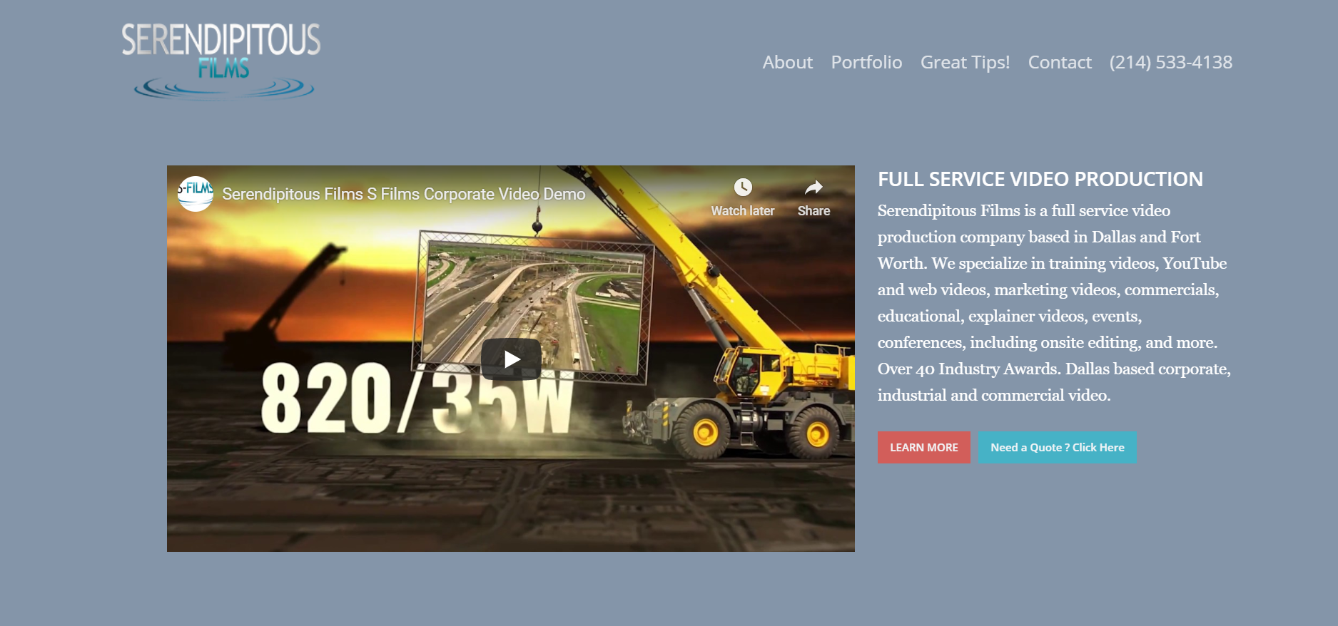 Dallas Video Production Company In Dallas and Fort Worth SFilms