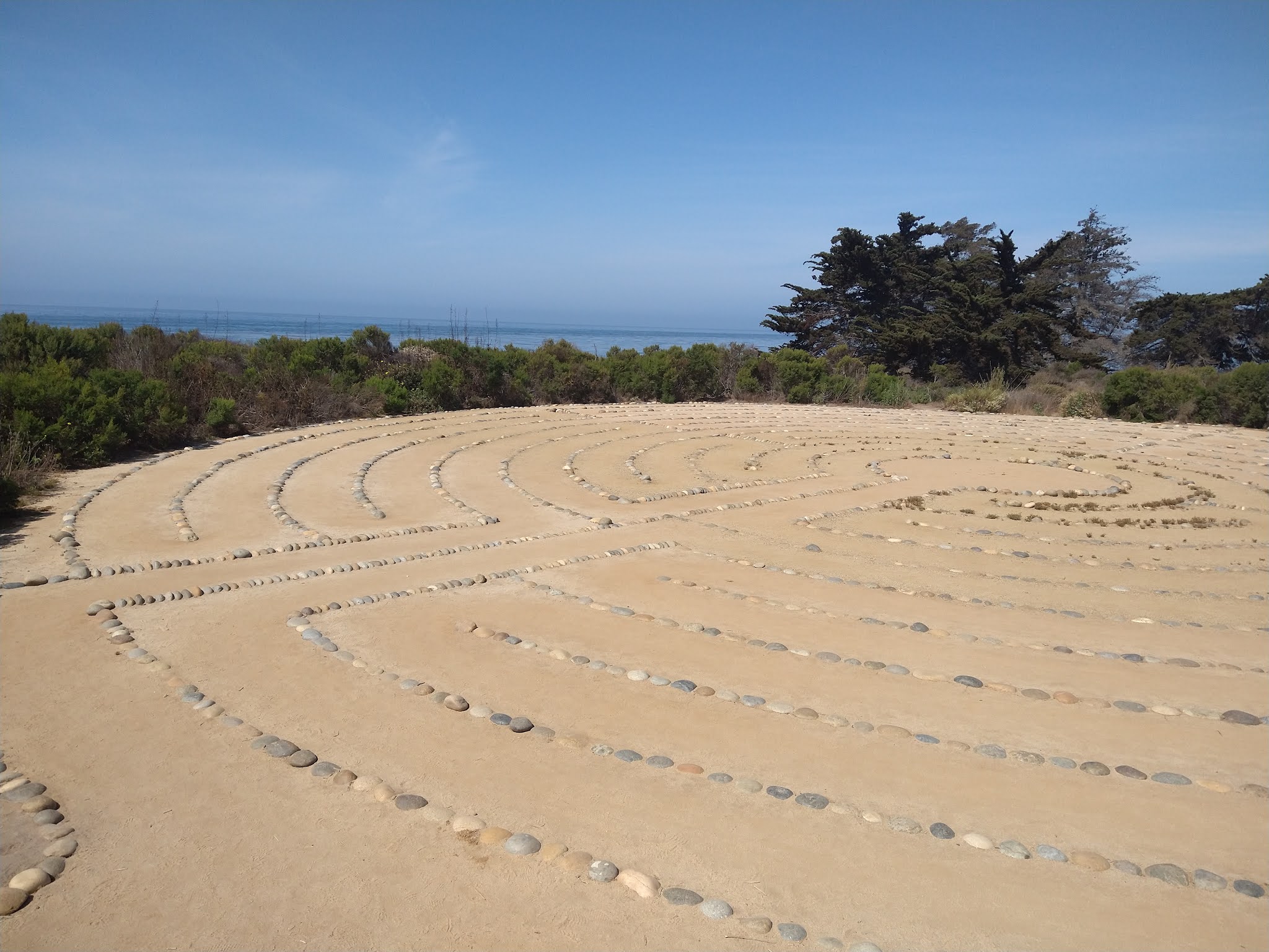 Little Patch of Earth UCSB Labyrinth Trail