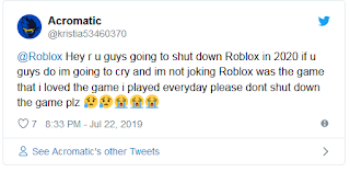 Roblox servers 2020 'shutdown', ini Penjelasannya