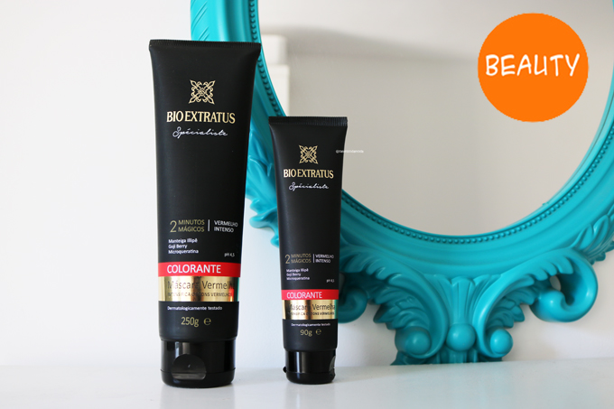 O Avesso Da Moda Testei Mascara Colorante Vermelha Da Linha