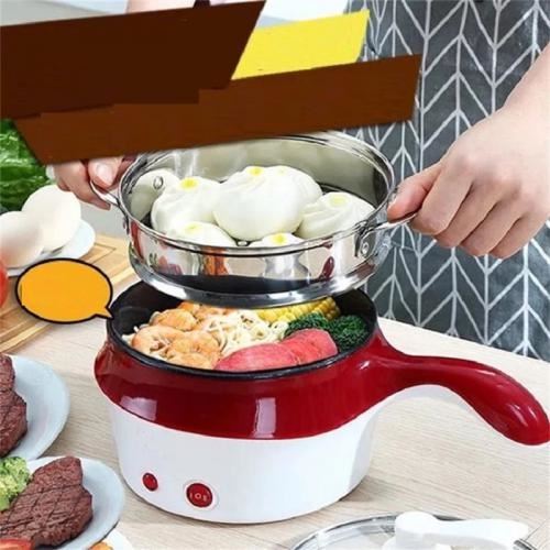 Ca nấu mì có lồng hấp 18cm