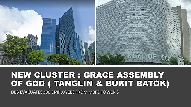 DBS MBFC Tower 3, Grace Assembly of God ( Tanglin and Bukit Batok) : COVID-19 Areas of Cocern