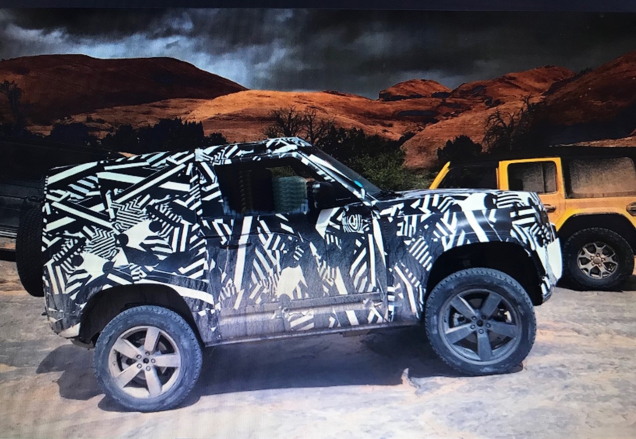Diario Automotor El nuevo LAND ROVER DEFENDER detectado haciendo