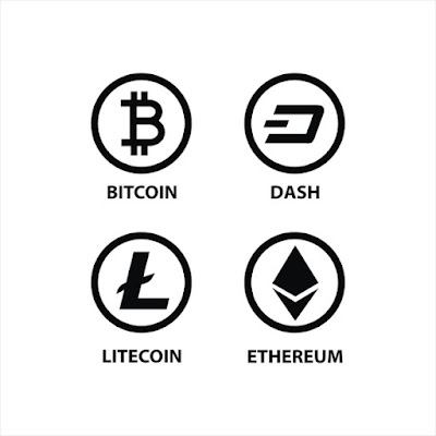 Cryptocurrency Editable Icons Vector Eps File Free Download