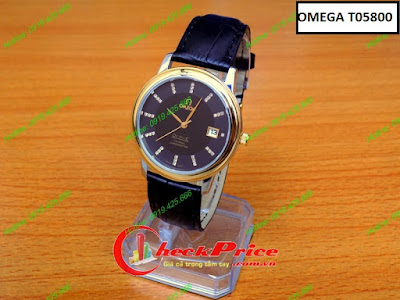 Đồng hồ nam dây da OMEGA T05800 gọn nhẹ kết hợp phong cách thanh lịch