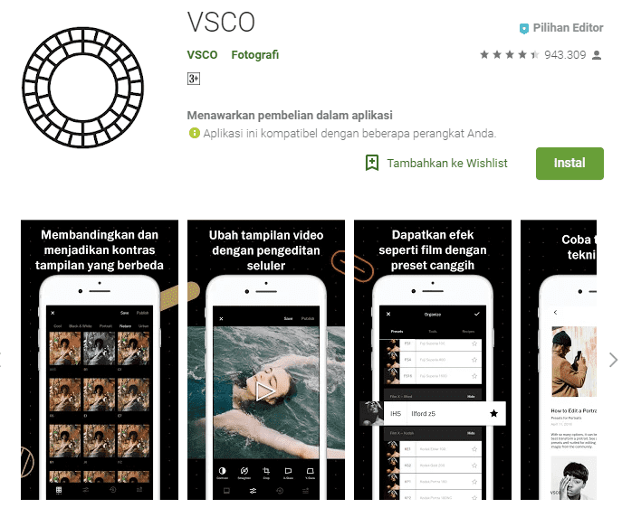 √ Download VSCO Fullpack Mod APK + Lengkap Semua Filter GRATIS Terbaru
