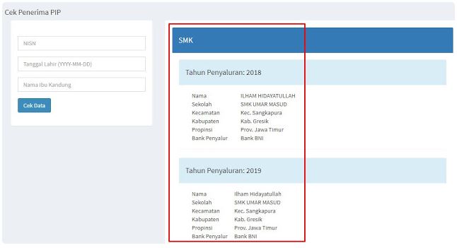 Cara Cek Bantuan Pip Sd Smp Sma Smk 2020 Dengan Mudah Orang Tua Juga Bisa Melihat Langsung Apakah Anaknya Mendapatkan Pip Atau Tidak