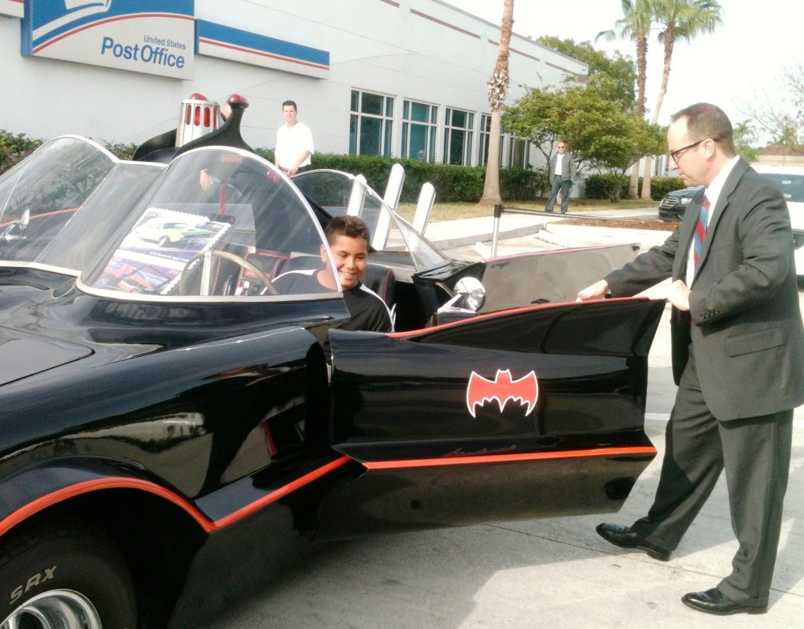 South Florida Postal Blog: Holy Muscle Car Stamp Dedication! Batmobile ...