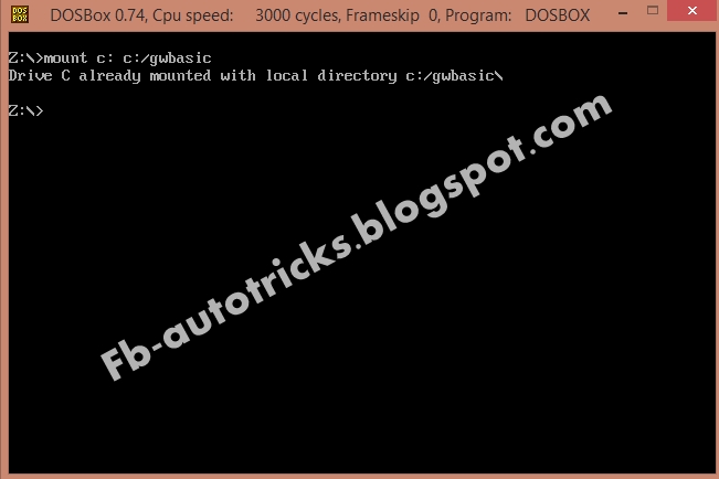 How To Install And Run Gw Basic In Windows 7 8 8 1 10 Facebook Auto Tricks