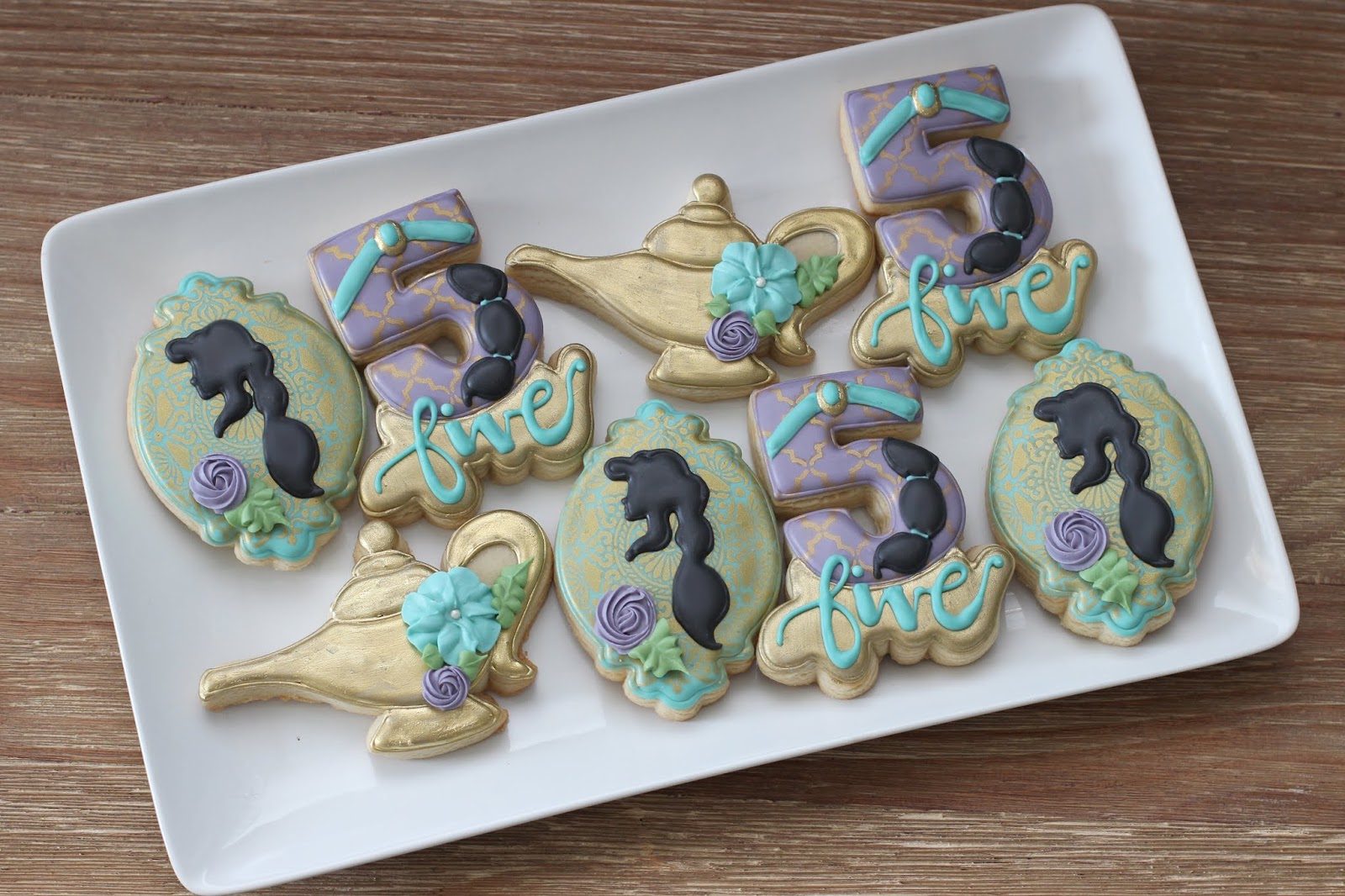 Buy 8 Disney Princess Jasmine Aladdin Cupcake Toppers for Birthday Party  Favor Goody Online at desertcartTunisia