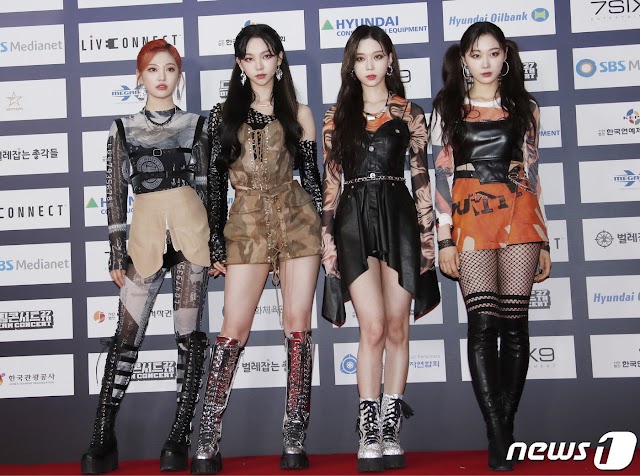Knetz crazily in love with aespa member visual at the red carpet of Dream Concert! 