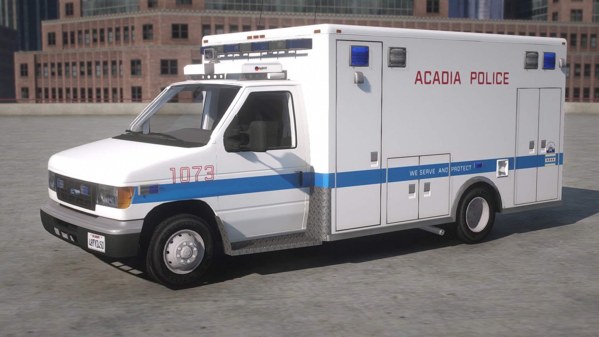 Blogger Lozano Retro Emergency Vehicles Pack The Windy City Addon 1.