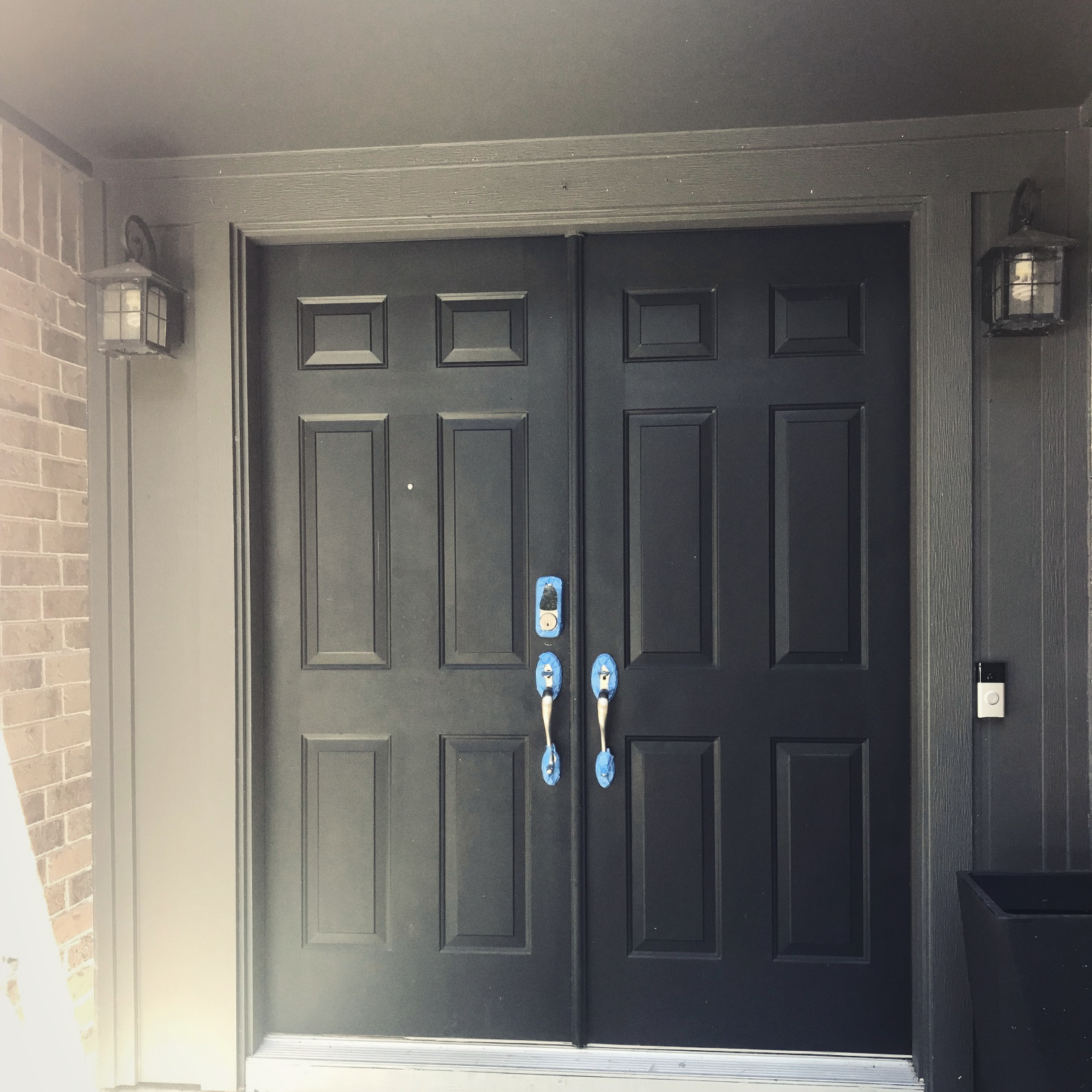 All My Happy Endings Quick Easy Front Door Makeover