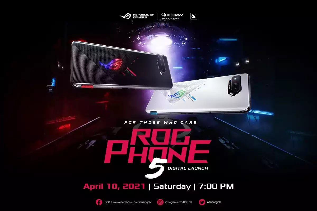 ROG Phone 5 April 10 Launch
