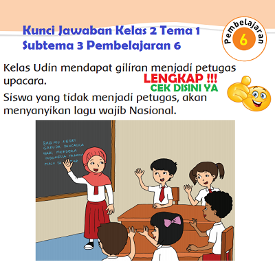 Lengkap Kunci Jawaban Kelas 2 Tema 1 Subtema 3 Pembelajaran 6 Simple News Kunci Jawaban Lengkap Terbaru