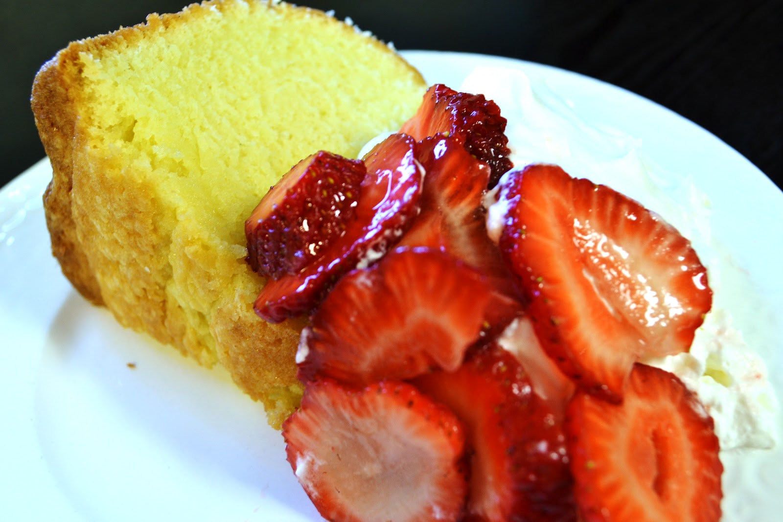 Life's Recipes... Dense Lemony Pound Cake