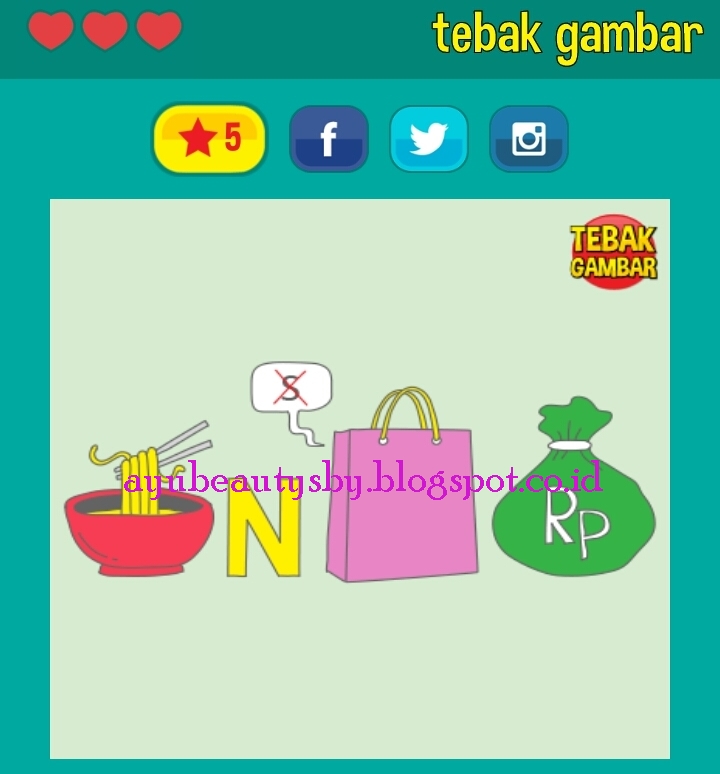 Tebak Produk Sekali Tebak Produk Sekali