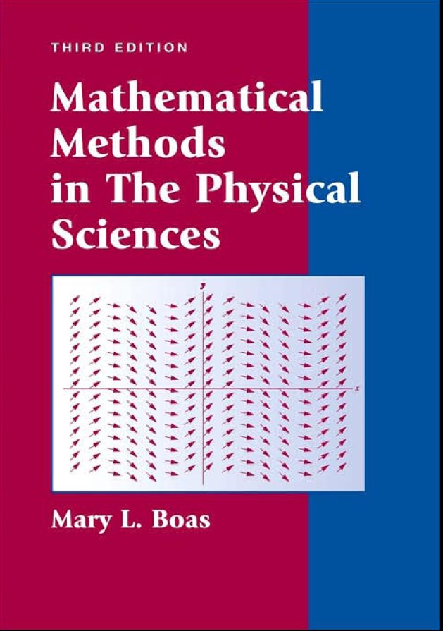Mathematical Methods Physical Sciences ,3rd Edition