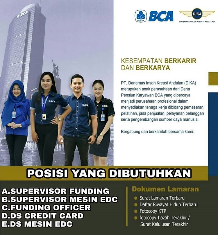 Lowongan Kerja Pt Danamas Insan Kreasi Andalan Berbagai Posisi Loker Swasta