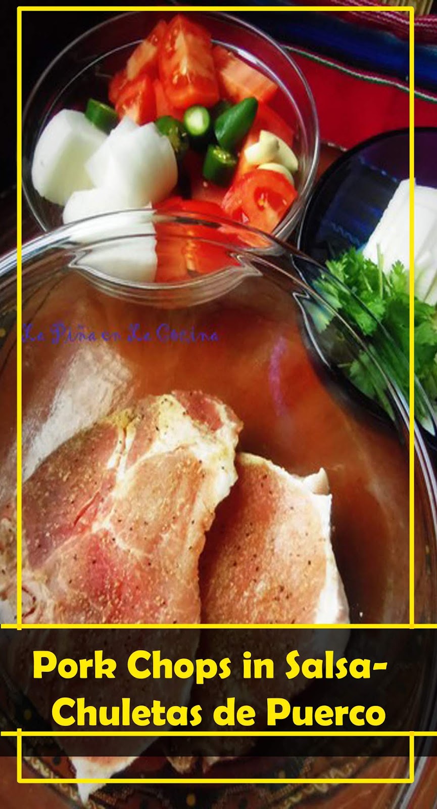 BEST RECIPE Pork Chops in SalsaChuletas de Puerco Healthyrecipes04