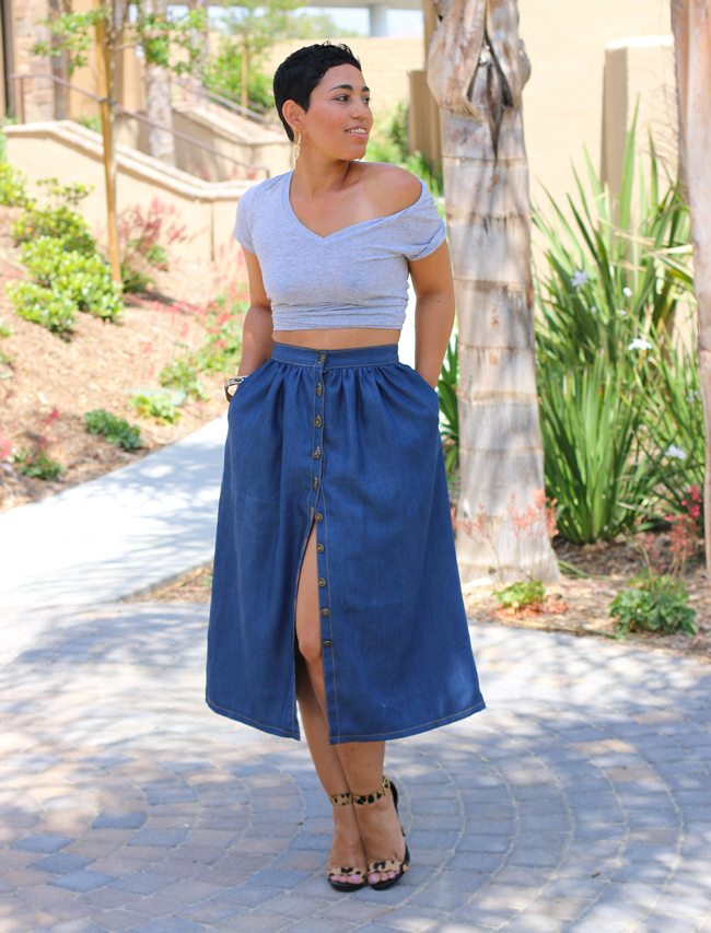 NEW! Perfect Denim Skirt TUTORIAL!! |Fashion, Lifestyle, and DIY