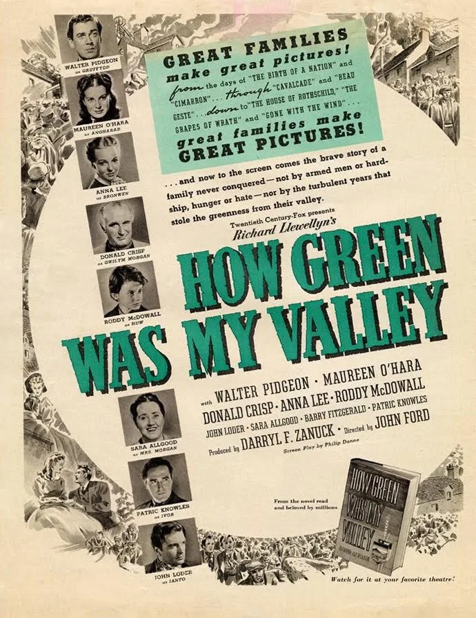 Scenic green valley landscape showcasing the timeless beauty of How Green Was My Valley