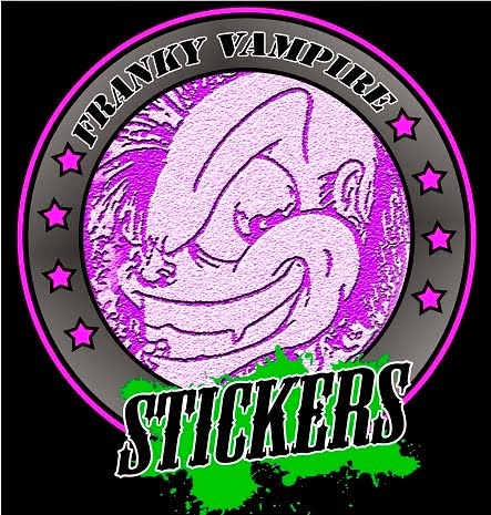 Stickers "FRANKY VAMPIRE"