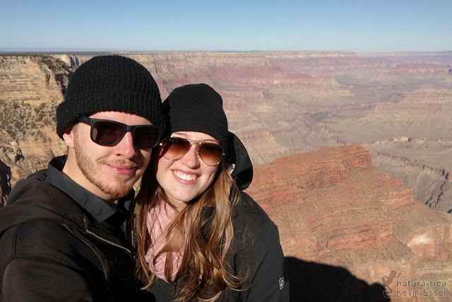 Happy Couple in front of the Canyon