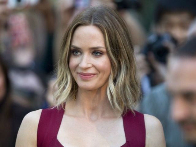Emily blunt hair color