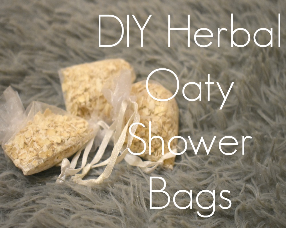 DIY Herbal Oaty Shower Bags Whimsical Mumblings