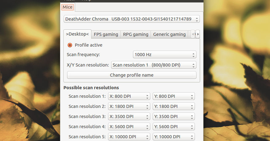 Razer deathadder driver