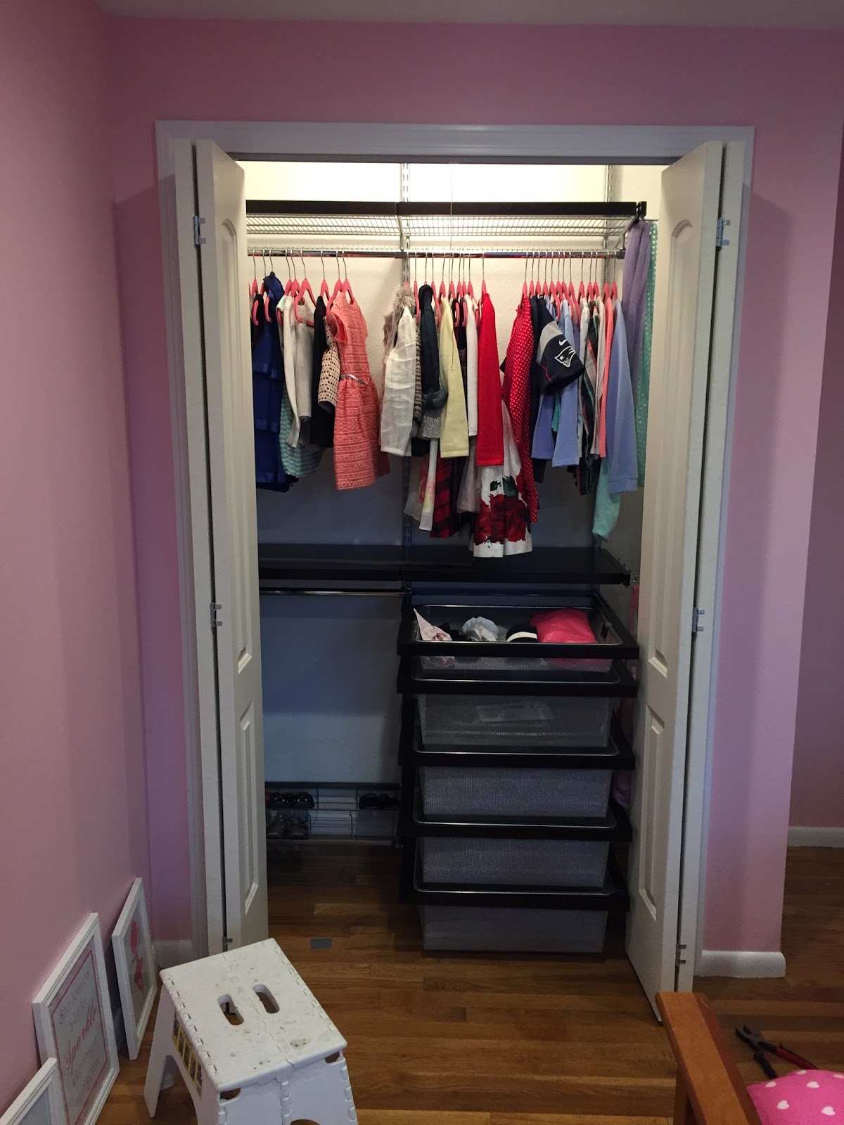 General Topics / Fatherhood / Work Elfa Closet System Install w