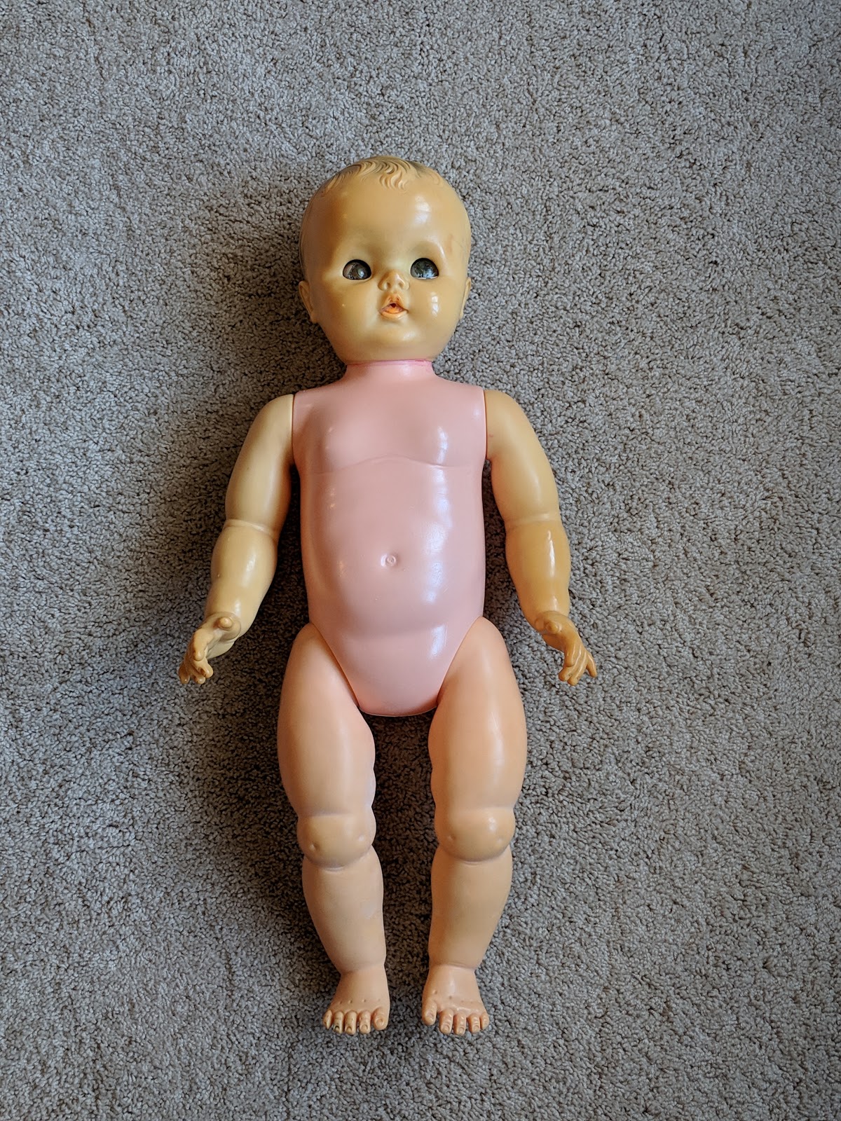 The Adventures of a Doll Doctor in Canada Vintage doll eye troubles