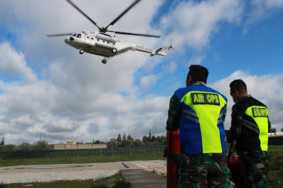 Satgas Indobatt XXIII-O/UNIFIL Laksanakan Patroli Udara Satgas Indobatt XXIII-O/UNIFIL Laksanakan Patroli Udara