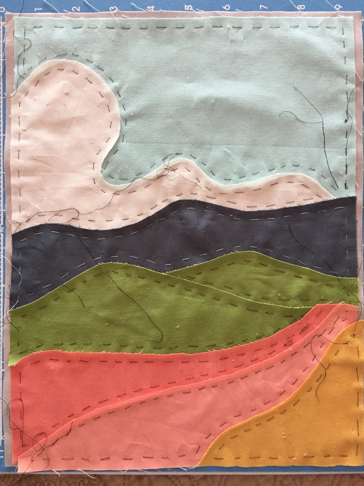 Teaginny Designs Appliqué Landscape